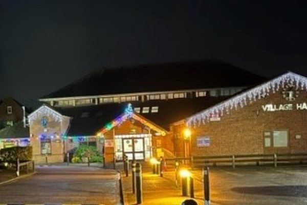 Village Hall Christmas Lights