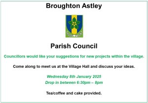 Broughton Astley Parish Council Drop In Meeting